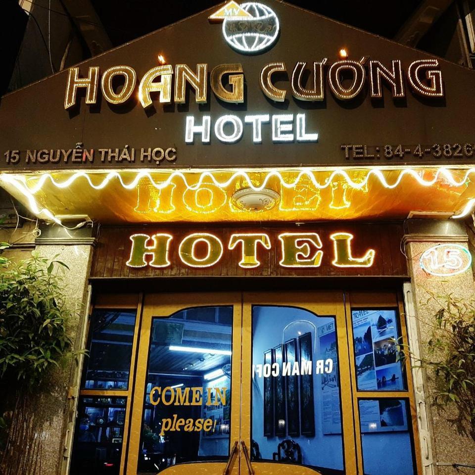 Hoang Cuong Hotel 15 Nguyen Thai Hoc Hanói Exterior foto